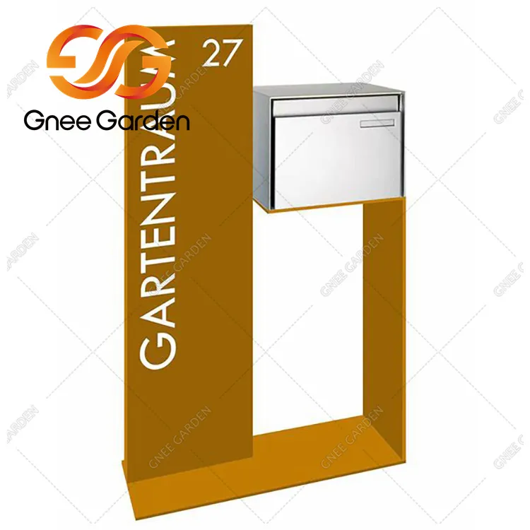 Corten Steel Brievenbus