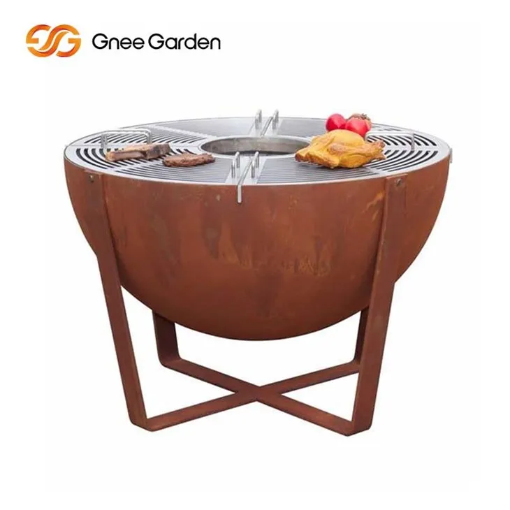 Klassikaline seeria Corten terasest BBQ-grill