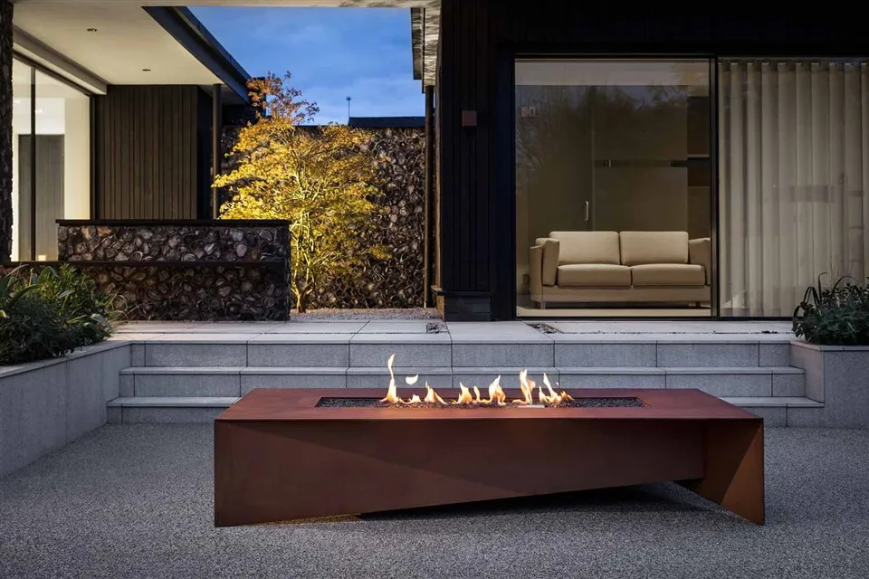 Corten   telkimine   tulekahju   kaev