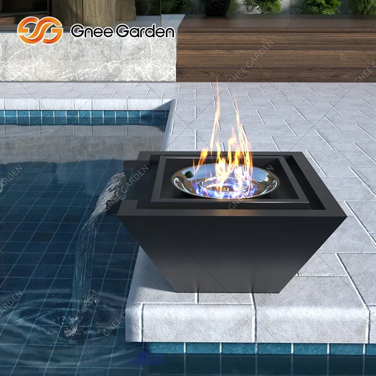 Corten Steel Fire Pit Propane