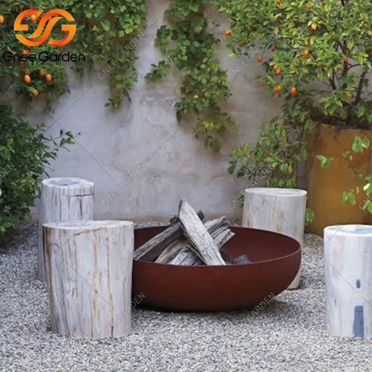 Corteni terase puidu põletamine