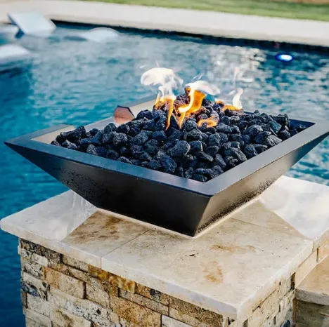 Kohandatud Fire Pit basseini juga