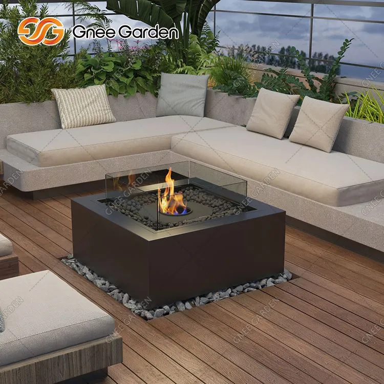 Gas Fire Pit Corteni teras