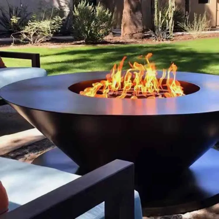 Gaas Fire Pit Metal Propaan