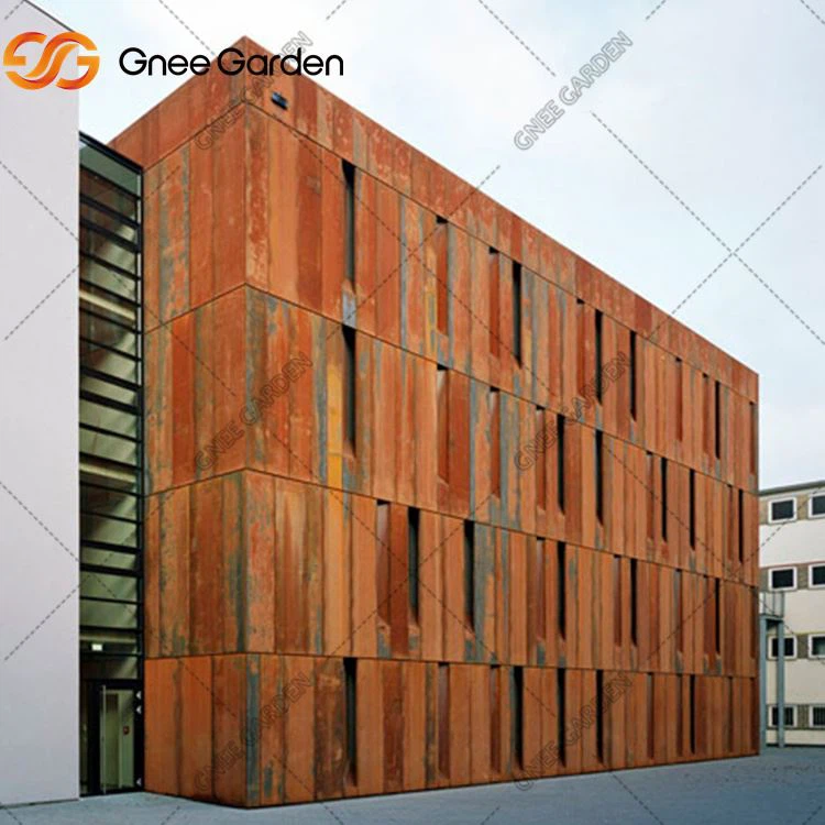 Kuuma veerega Corteni terasplaat