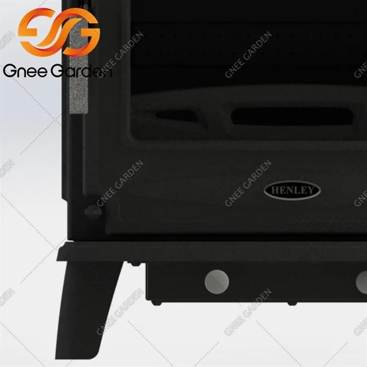 Comfort Systems Heritage Cast lron Matte Black Stove 