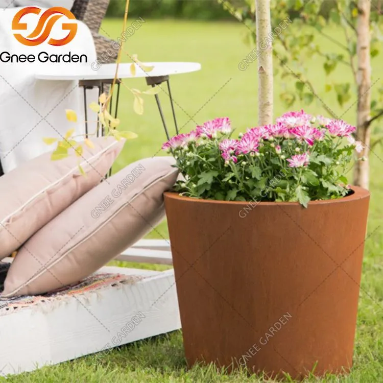 Kaasaegsed Corteni terasest istutusmasinad