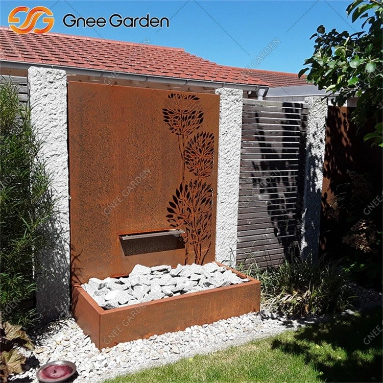 corten steel water walls corten steel water walls