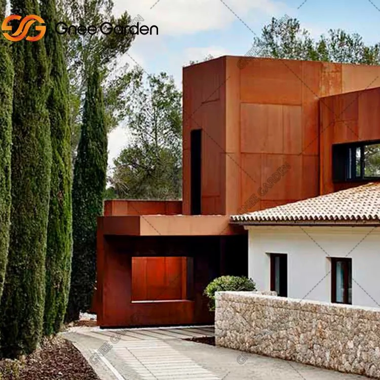 Õues kaasaegsed kardinaseinad