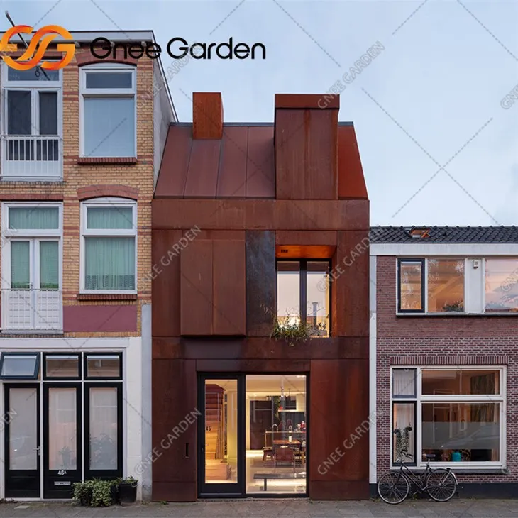 Ilmastikuga teras perforeeritud metallpaneelid