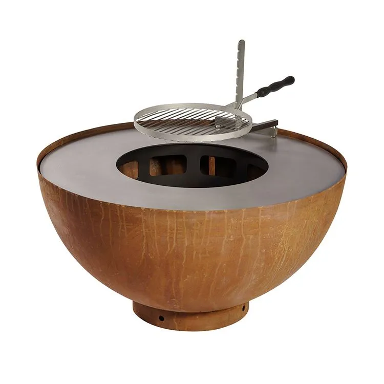 Roostes Corteni terasest BBQ-grill