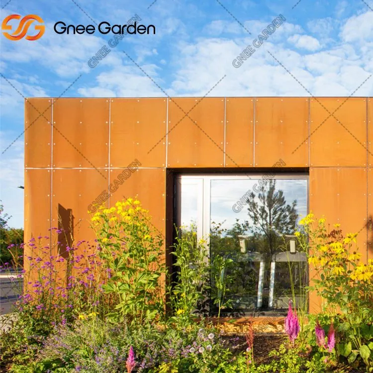 Terasfassaadi paneelid hoonetele